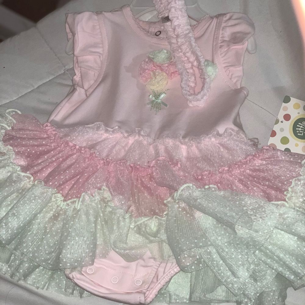 Infant girl Easter Dress NWT